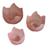 Three candle holders