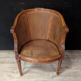 Louis XVI Caned Office Chair