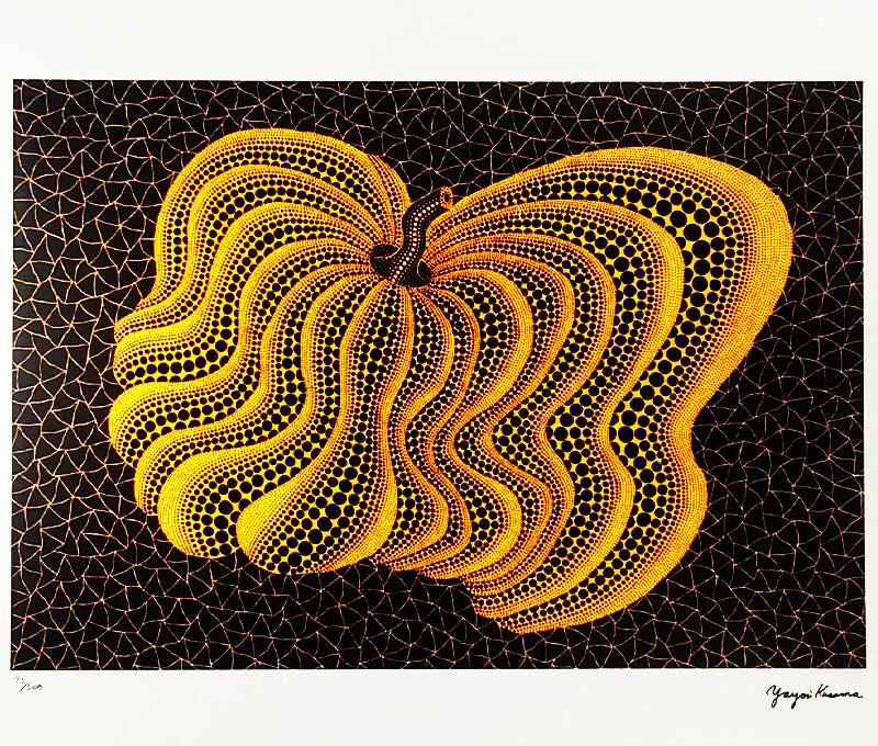 Yayoi Kusama Limited Edition Lithograph (After).