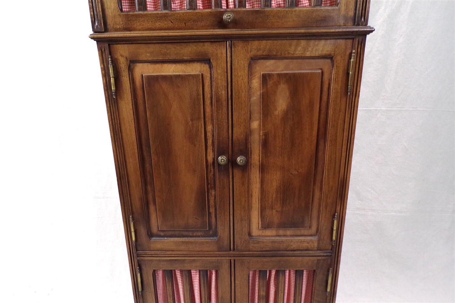 Former radio and music locker furniture