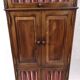 Former radio and music locker furniture