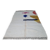 Handmade wool Berber rug 250 x 150 cm