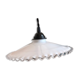 White opaline lace walker