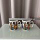 Pair of Villeroy & Boch Acapulco Mugs | 1970s Floral Design