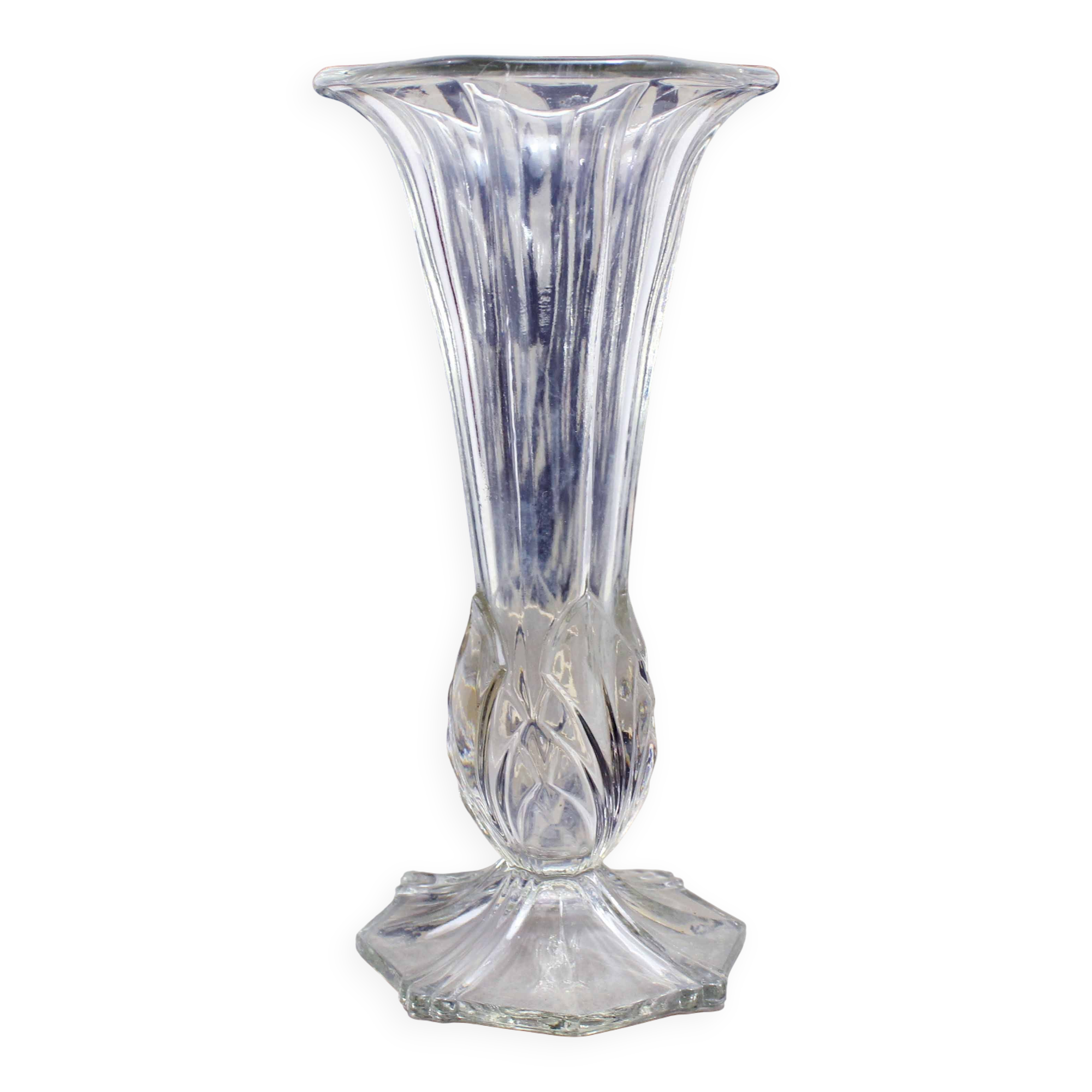 Art Deco glass vase