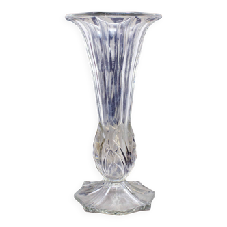 Vase Art Deco en verre