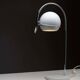 Lampe de table arc en chrome par Cosack