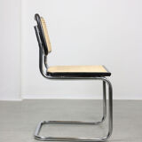 Vintage black B32 Cesca Chair by Marcel Breuer, 80s