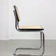 Vintage black B32 Cesca Chair by Marcel Breuer, 80s