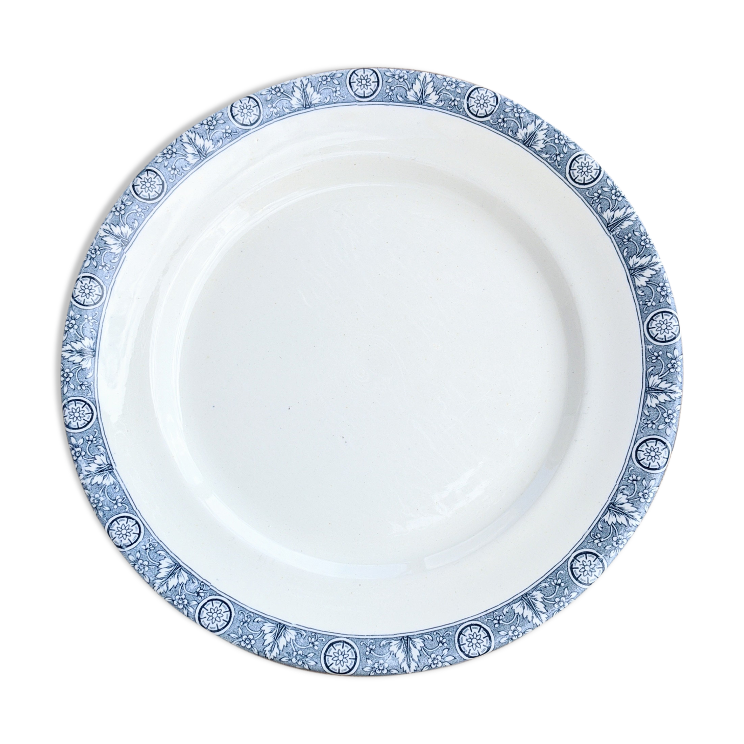 Dish - serving plate Terre de fer Salins