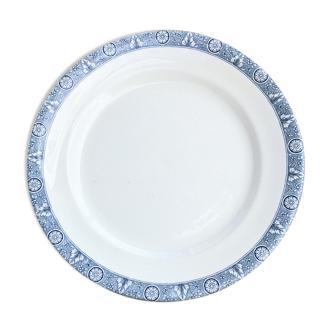 Plat assiette de service Terre de fer Salins