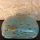 Multicolored glass vase