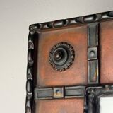 Vintage wall mirror by Palladio, Italy, 1960s