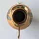 Pitcher, Hand painted brass jug