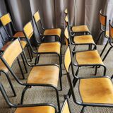 Lot of 18 vintage chairs "mullca"