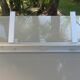 Modernist aluminium coat rack from the 1970s.