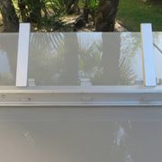 Porte manteau moderniste en aluminium années 70
