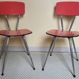 Set of 2 Formica chairs