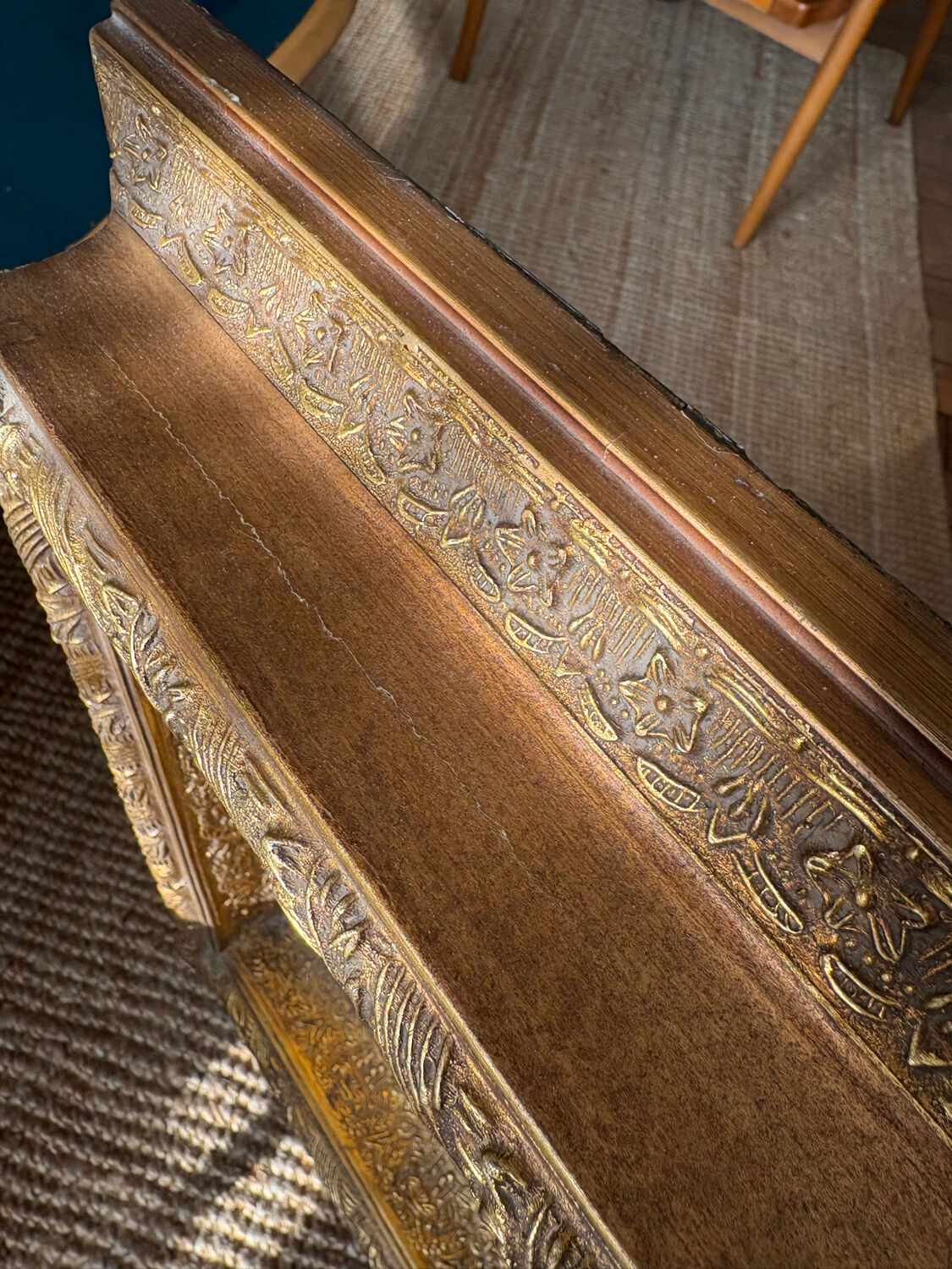 Marble bas-relief tableau of Putti