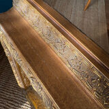 Marble bas-relief tableau of Putti