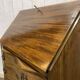 1930s English curved mahogany back desk