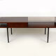 Table basse en verre, années 1970