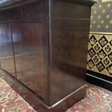 Louis Philippe period low sideboard in mahogany
