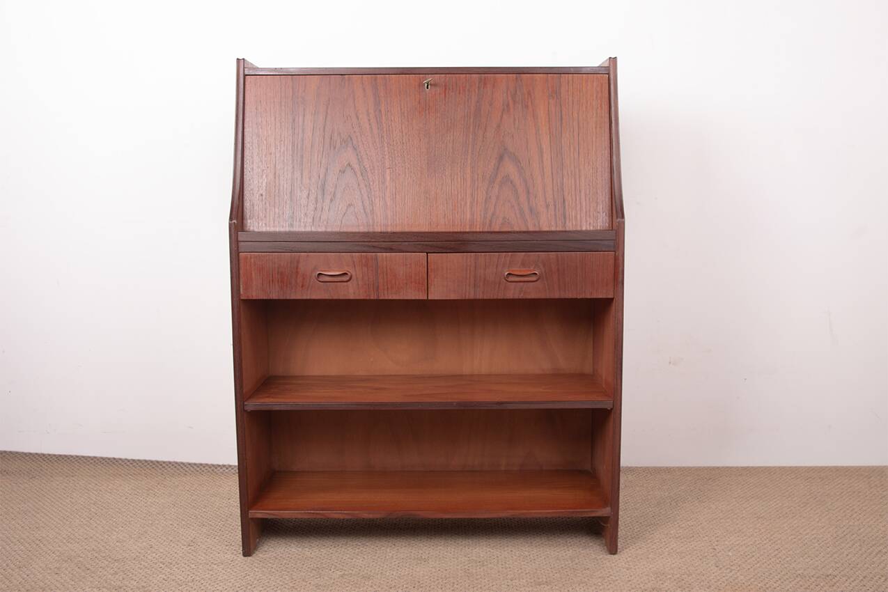 Secretary, Scandinavian desk in teak from 1960.