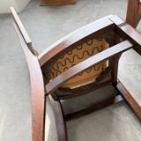 Set 6 chaises art déco chêne 1940