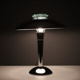 Tokyo Bauhaus Chrome table lamp 1980s Japan