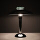 Lampe de table chromée Tokyo Bauhaus des années 1980 Japon
