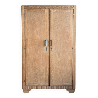 Armoire Art Déco en chêne (rénovée)