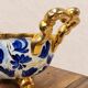 Vintage bonbonniere H. Bequet blue birds hand-painted