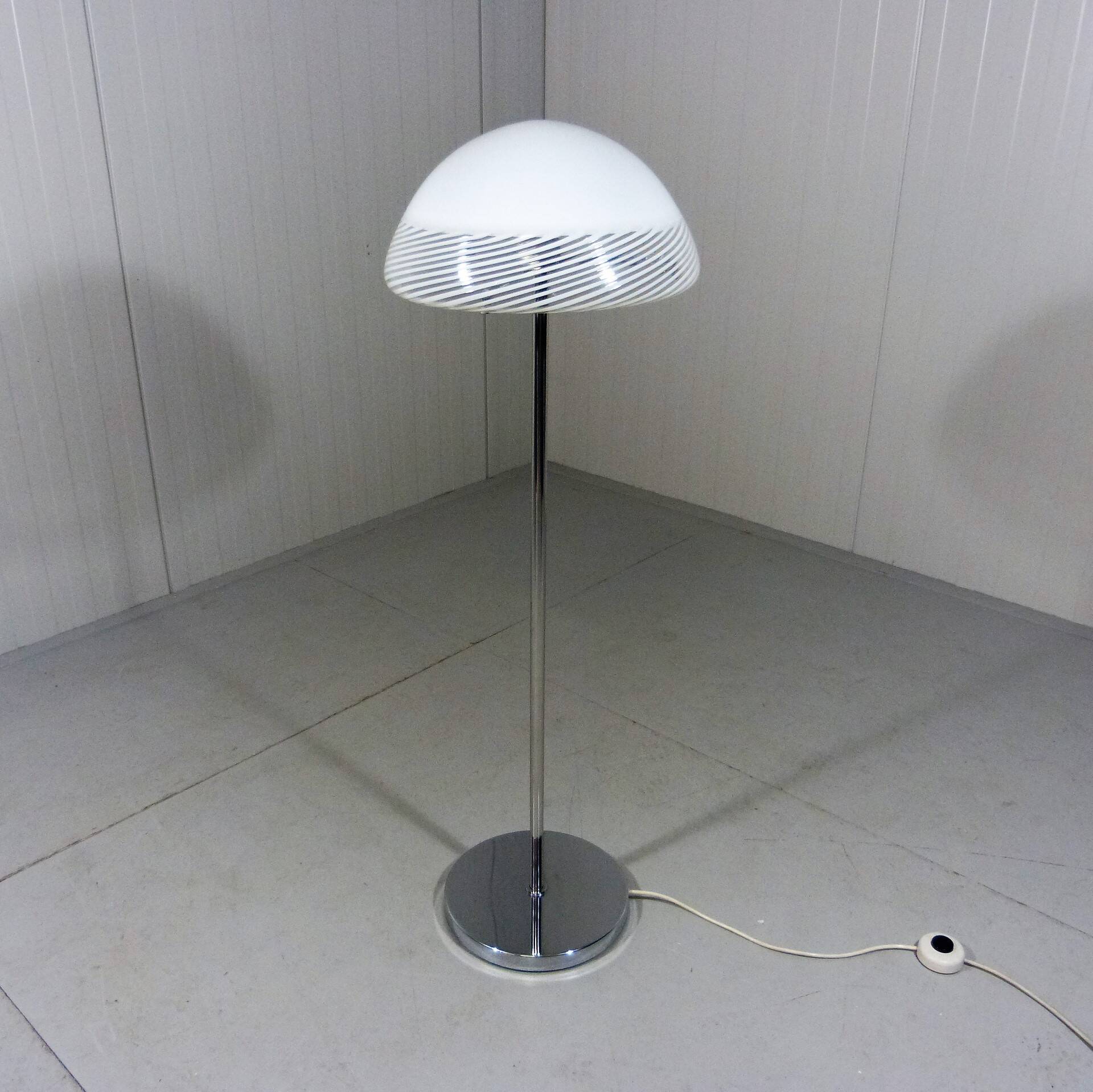 Carlo Nason floor lamp LT 350 Mazzega Italy 1960s