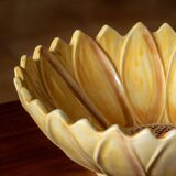 Old drainer in sunflower slip signed GV