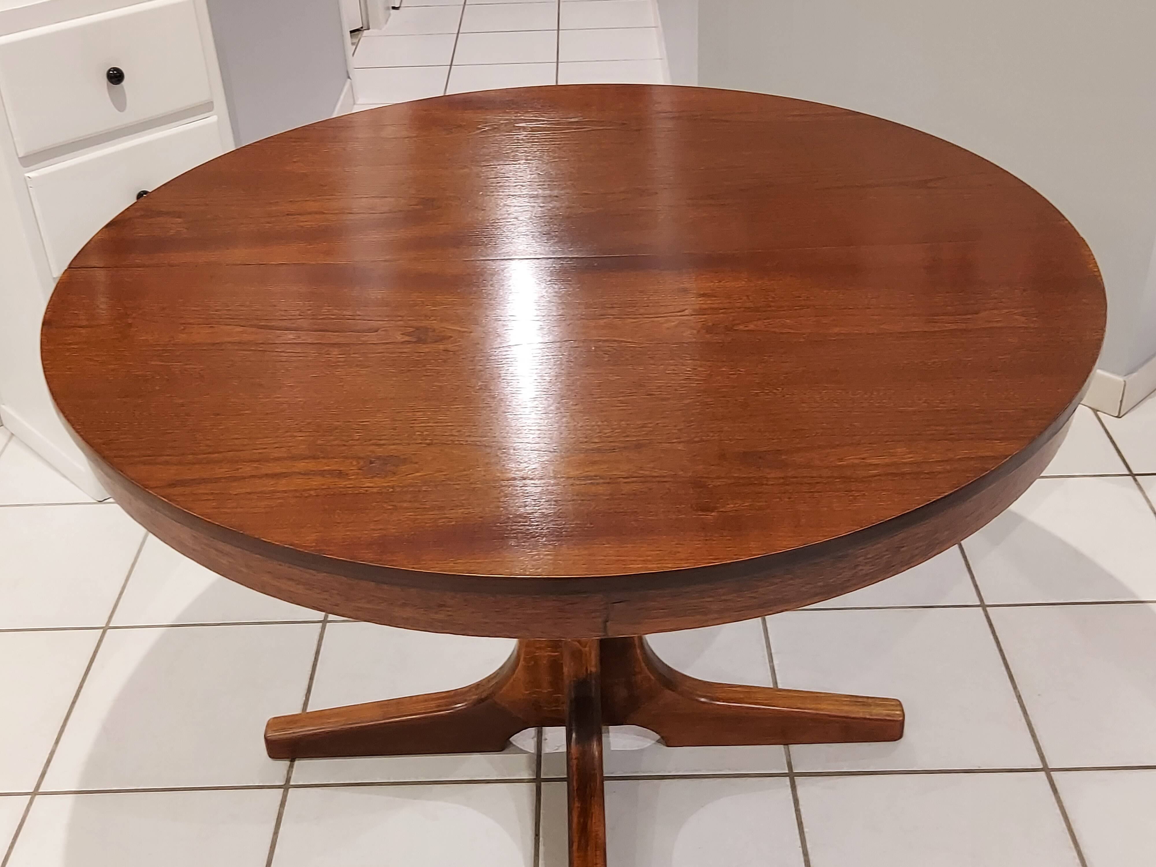 Baumann vintage 1970s expandable table