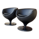 paire de fauteuils Luna de Pierre Guariche pour Meurop, 1960