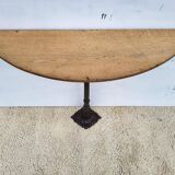 Cast iron foot console 1900 Art Nouveau