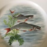 12 Digoin plates - Sarreguemines