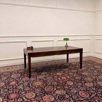 Classic English Eichholtz Campaign Writing Desk