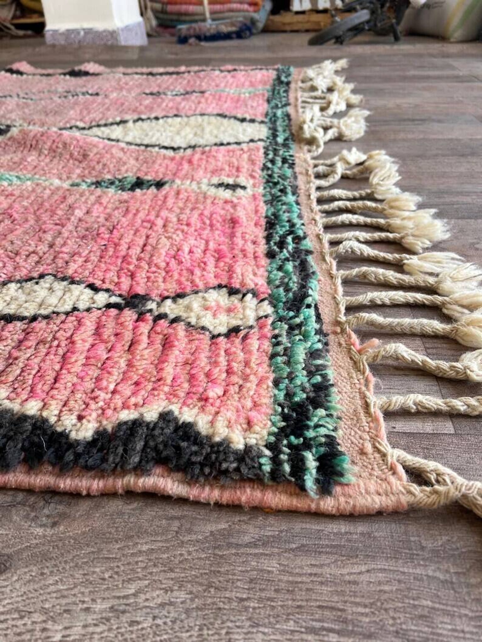 Azilal woven wool rug 200cmx300cm