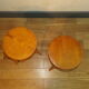 Tabourets tripode scandinave