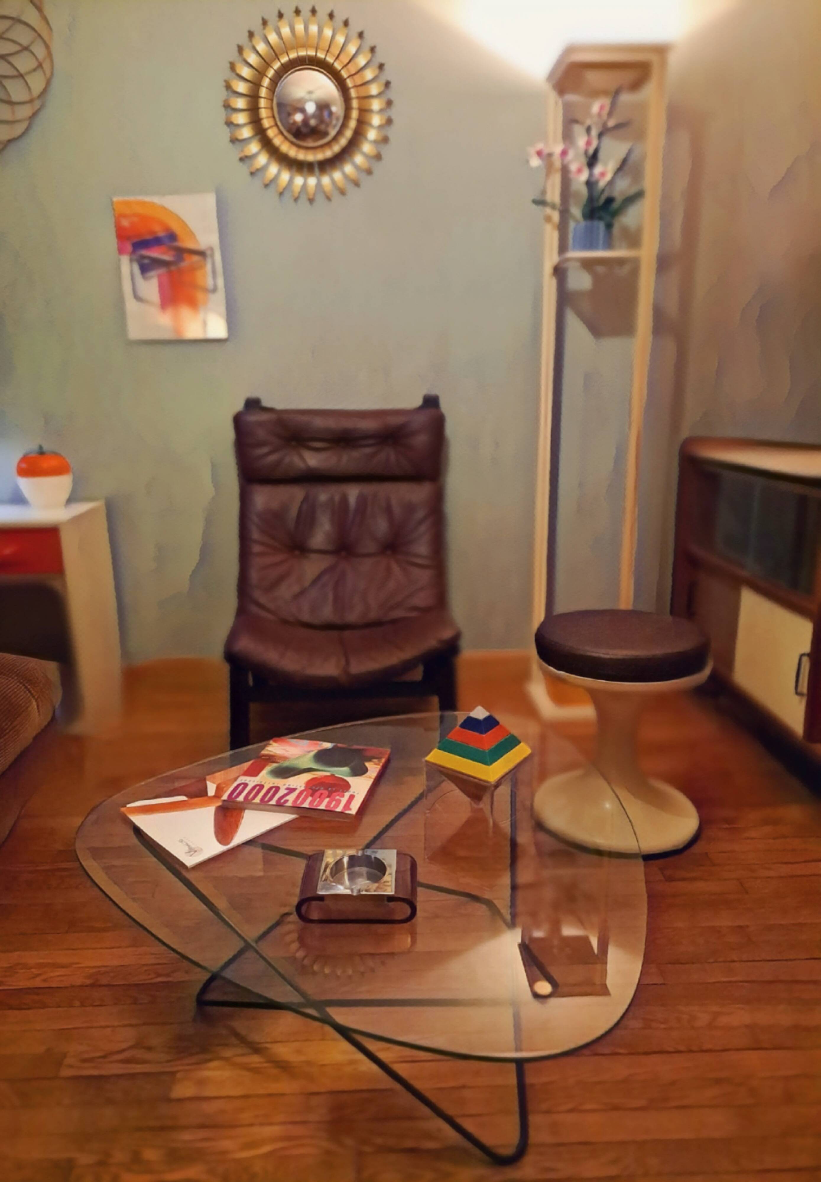 Paire de Lounge Chair Farstrup  1970