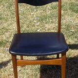 3 chaises type scandinave NF années 50-60