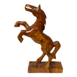 Prancing Wooden Horse