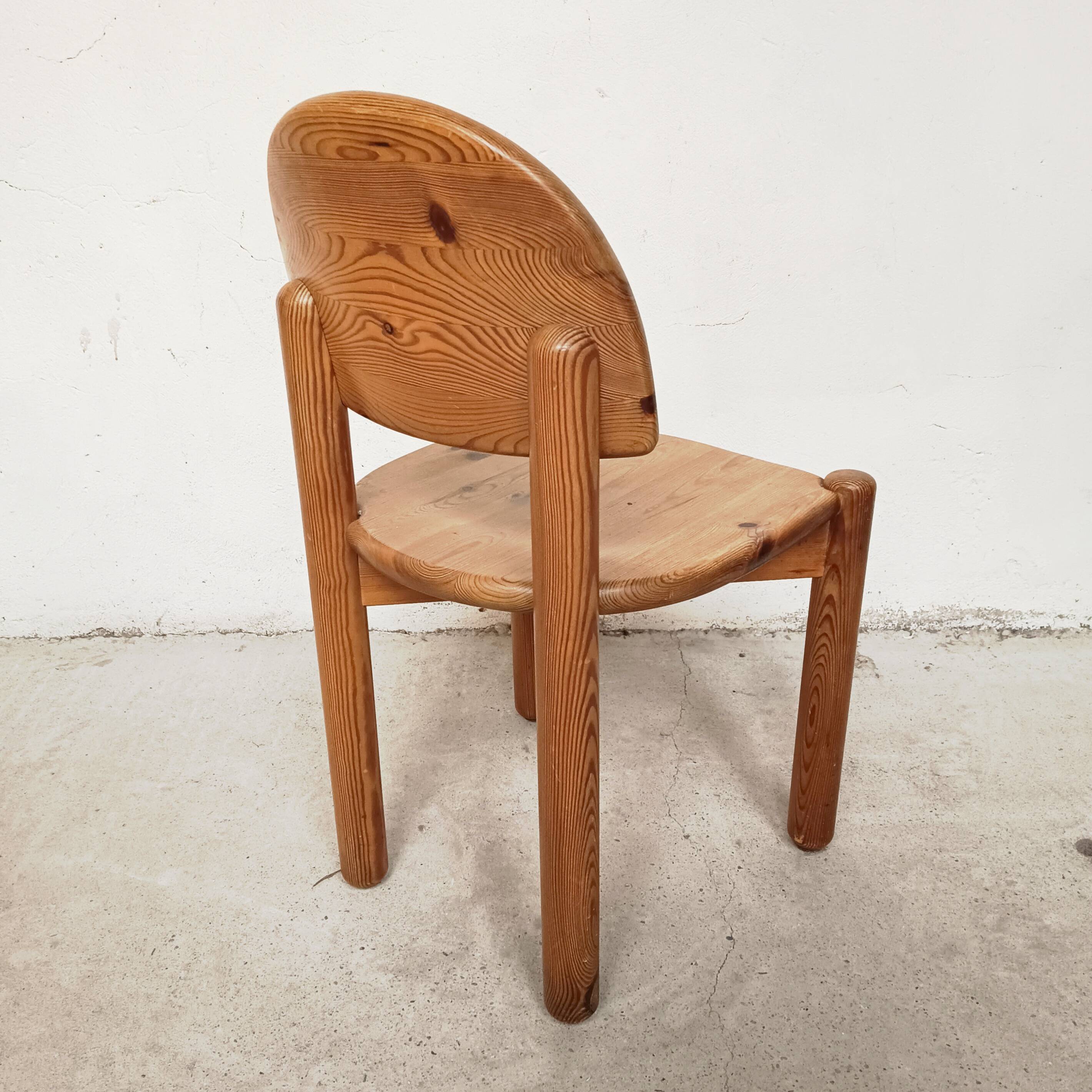 4 chairs Rainer Daumiller, 1980