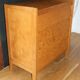 Chest of drawers with 4 drawers, light oak, 1960.