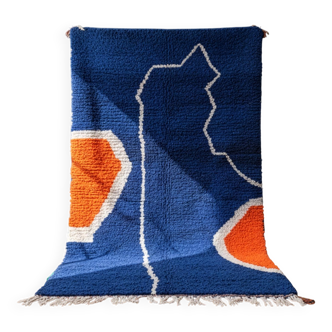 Moroccan rug in pure wool 2.5 x 1.5 m