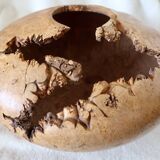 Mike Mahoney, Maple Burl Sculpture Vase, 28cm, Very Good Condition