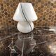 Paolo Venini mushroom desk lamp murano glass 1960 venice